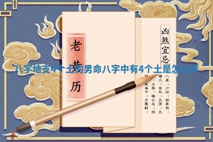 八 ✍ 字地支4个 👽 土的男命_八字中有4个土是怎么样 八 ✍ 字地支4个 👽 土的男命_八字中有4个土是怎么样