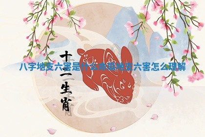 八字地支六害是什么命 😂 局_地支六害 😏 怎么理解