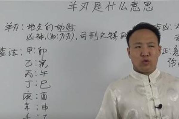 八字羊刃什么意思_八字中羊刃的含义解析