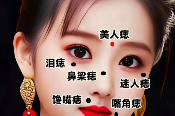 解析女性唇边痣相：左右位置图解及其寓意分析