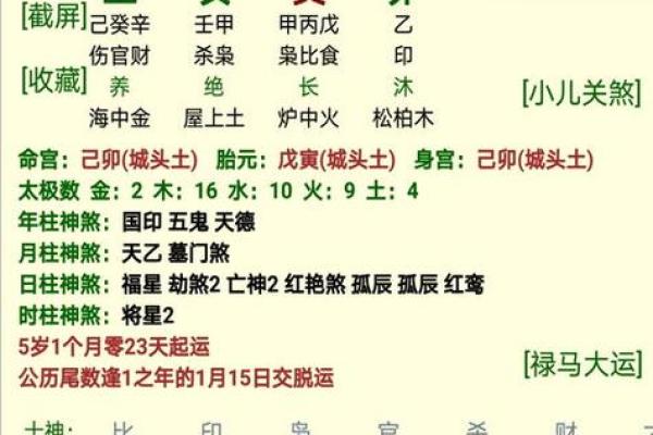 八字算命详批一生命 八字命理全面解读人生运势