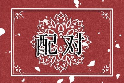 星座配对（民俗参考）
